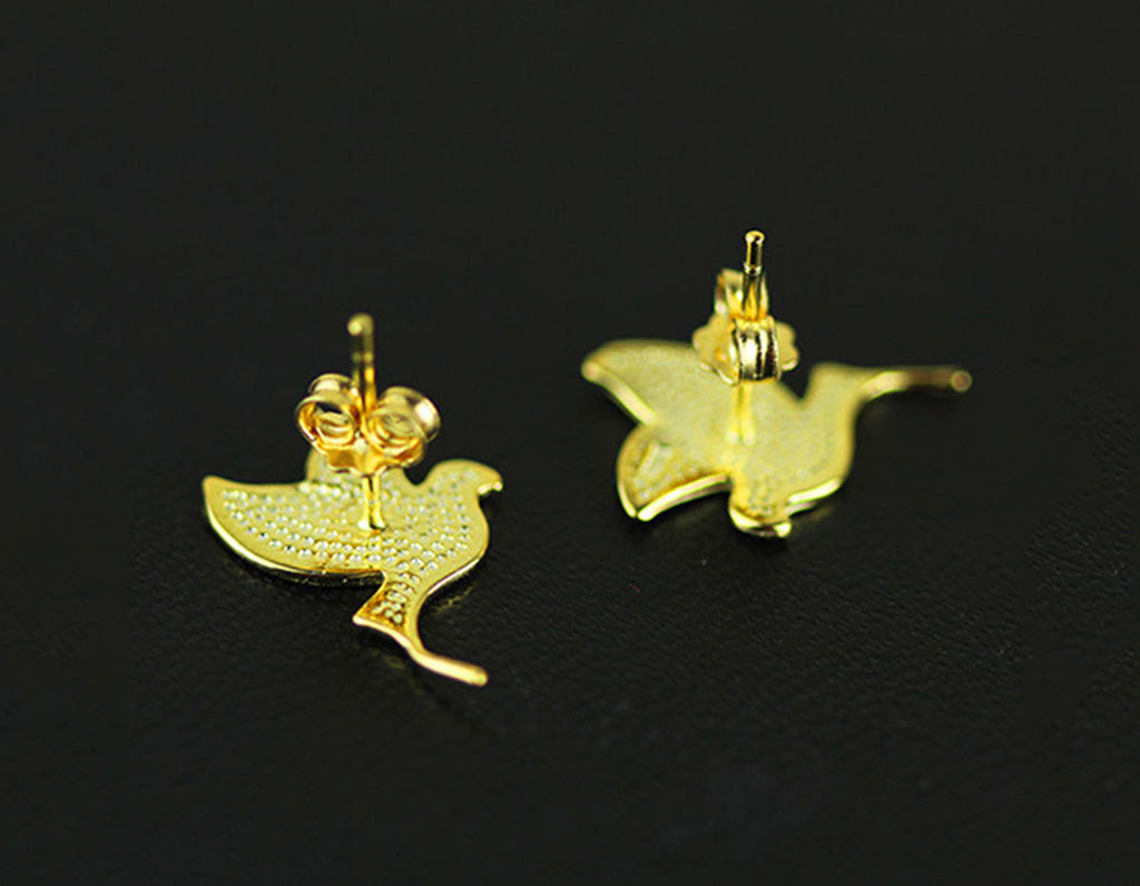Serenity Dove Studs