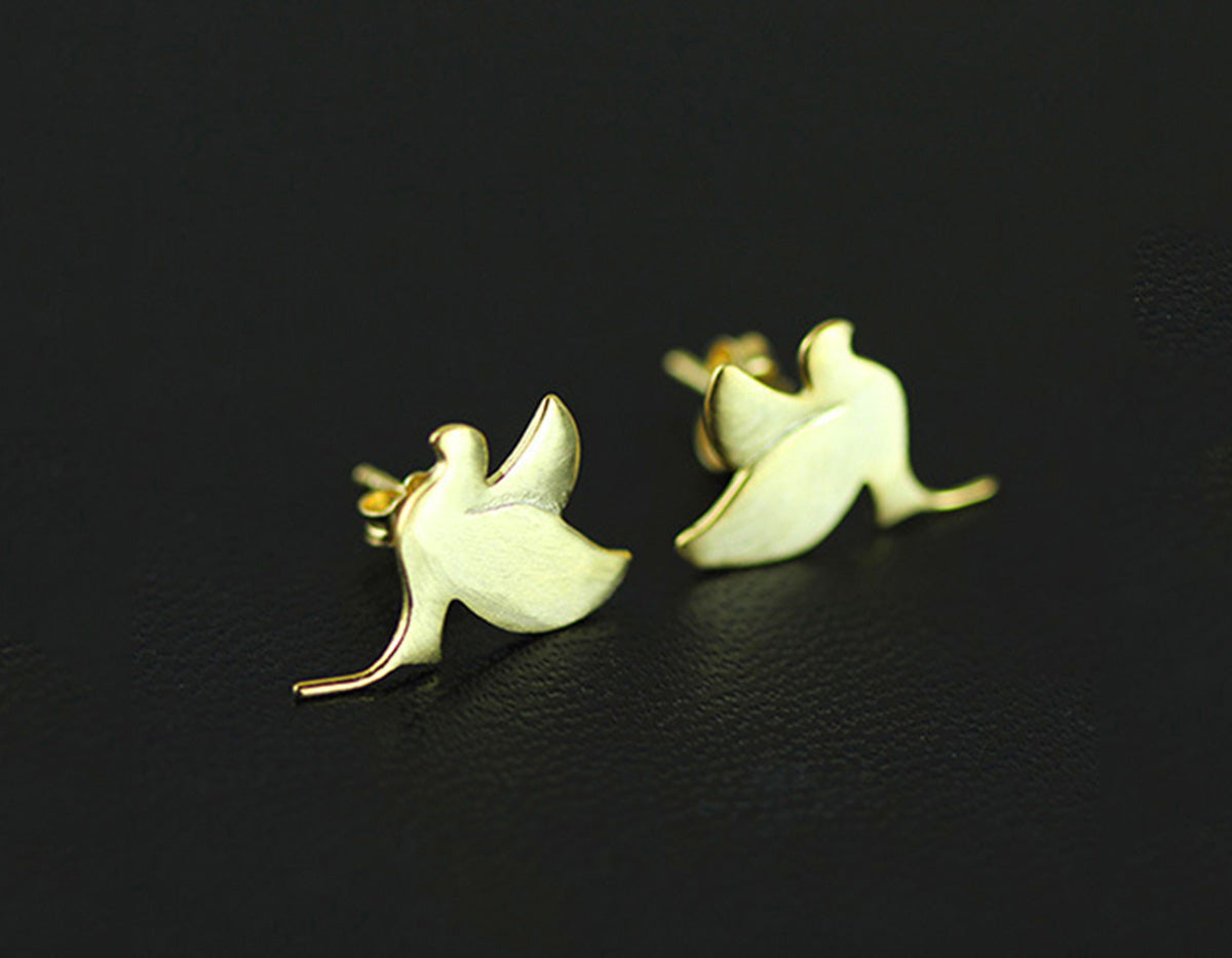 Serenity Dove Studs
