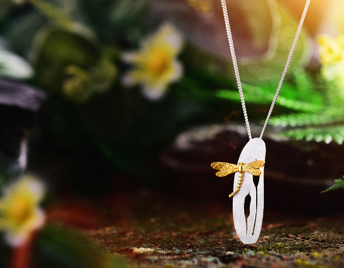 Emberwing Blossom Pendant