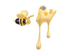 Gold Honey and Bee