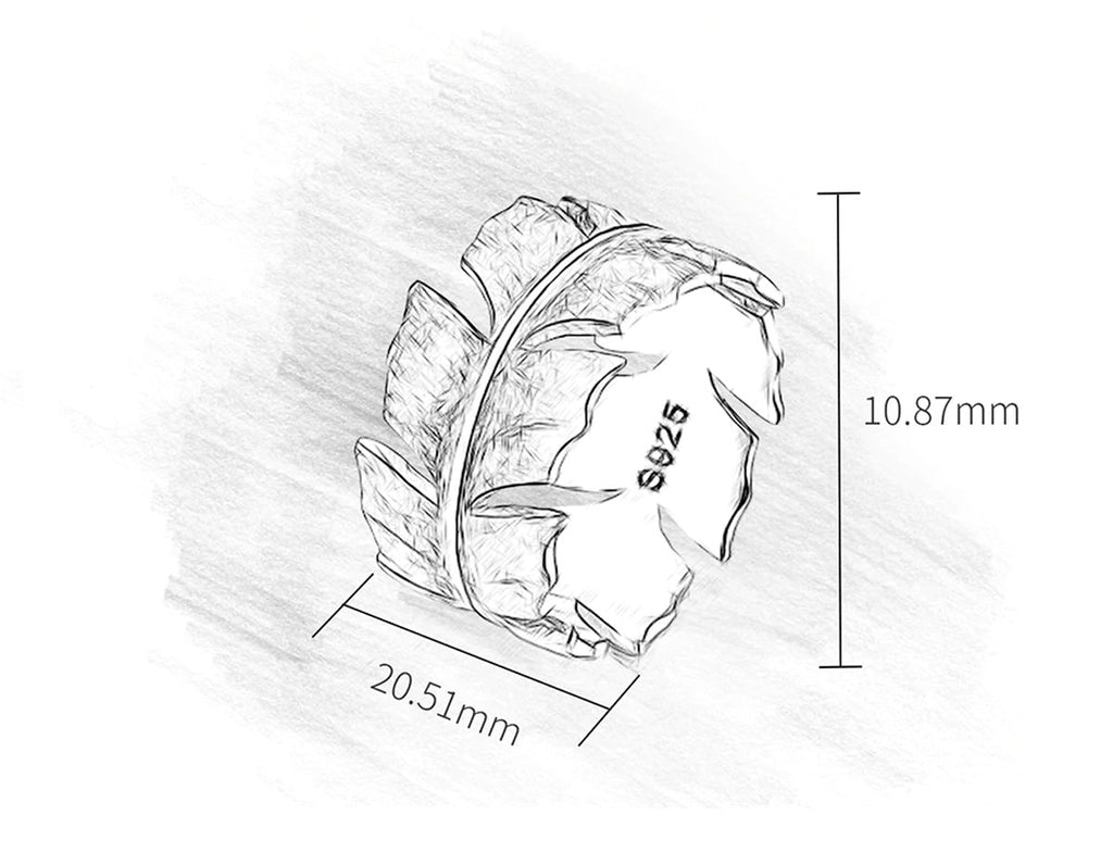 Feathered Embrace Ring