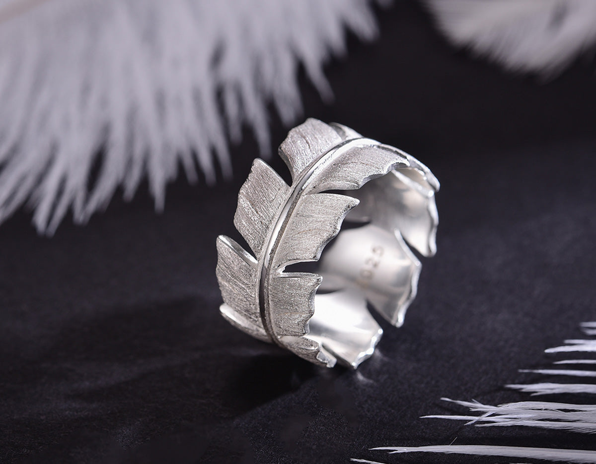 Feathered Embrace Ring