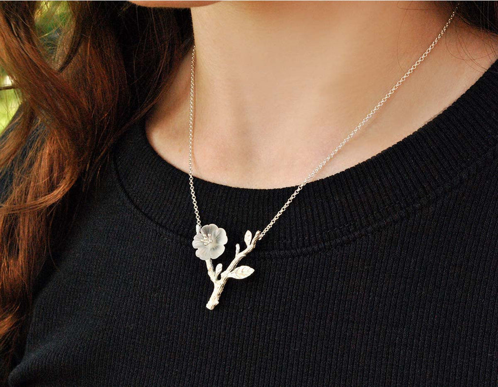 Petals of Serene Rain Necklace