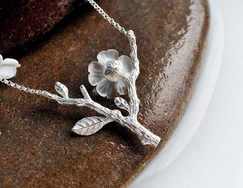 Petals of Serene Rain Necklace