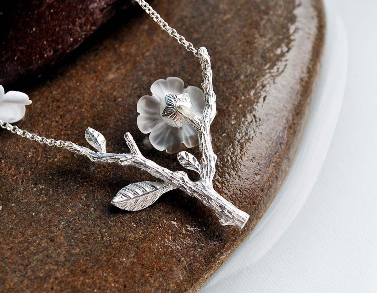 Petals of Serene Rain Necklace
