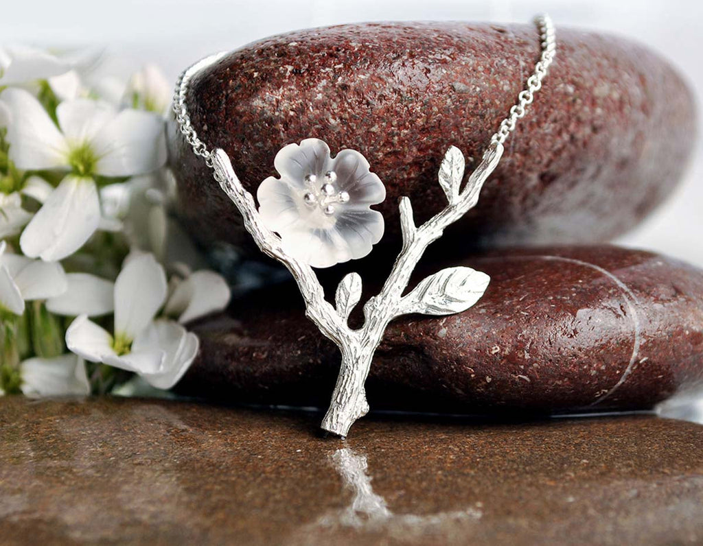 Petals of Serene Rain Necklace