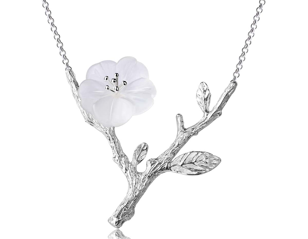 Petals of Serene Rain Necklace