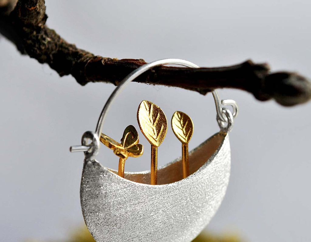 “Elysian Blossom Earrings”