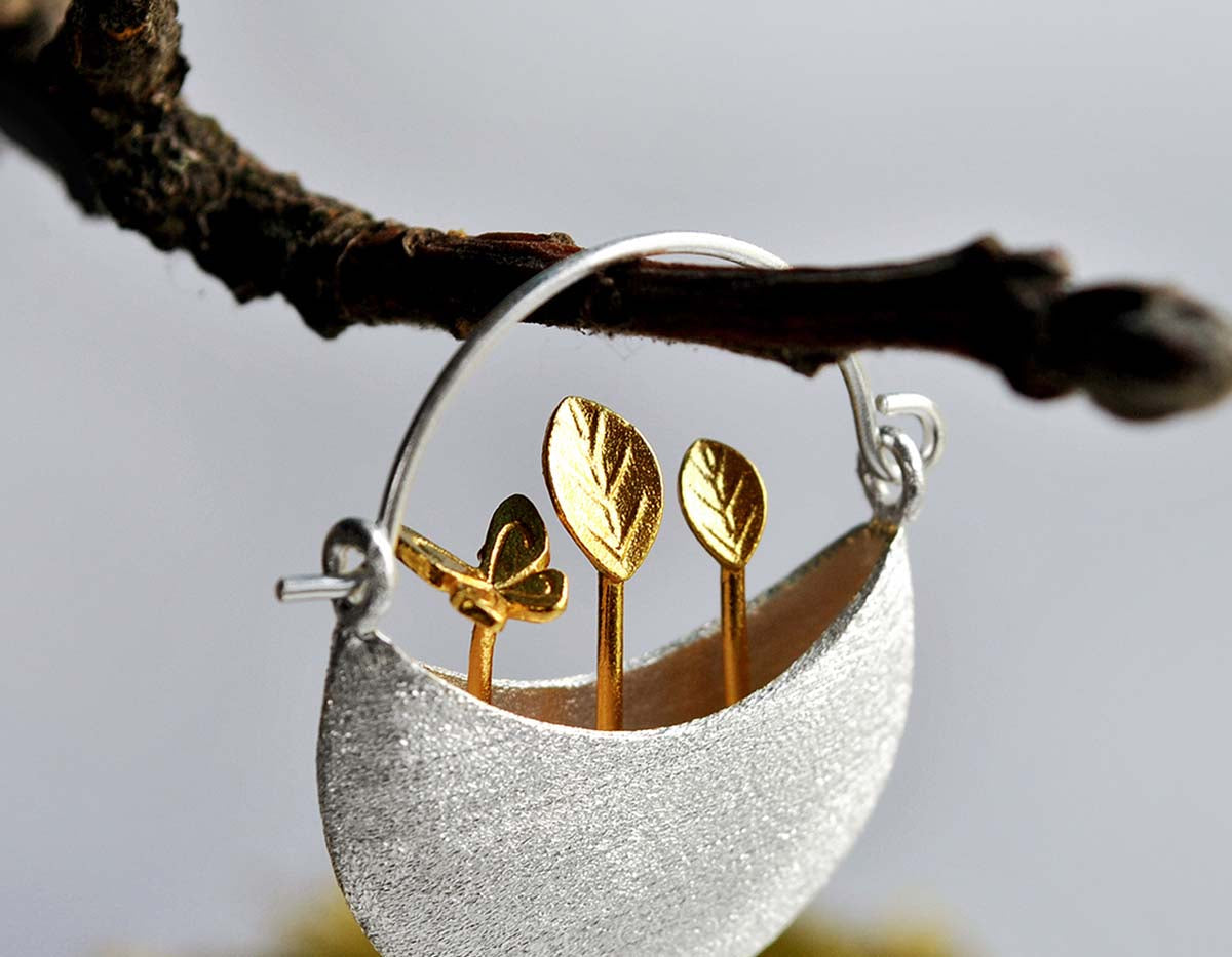 “Elysian Blossom Earrings”