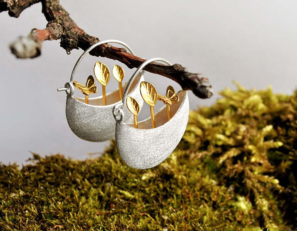 “Elysian Blossom Earrings”