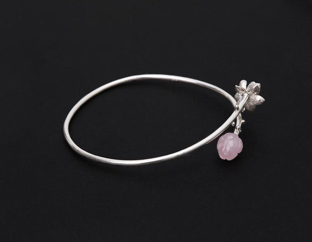 Serenity Lotus Bangle