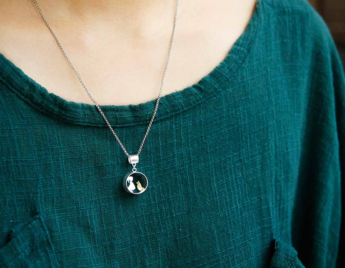 Ember & Fern Embrace Pendant