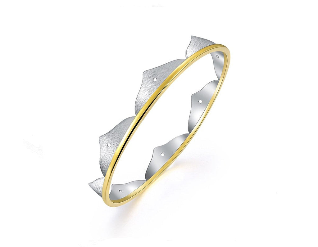 Lotus Serenade Bangle