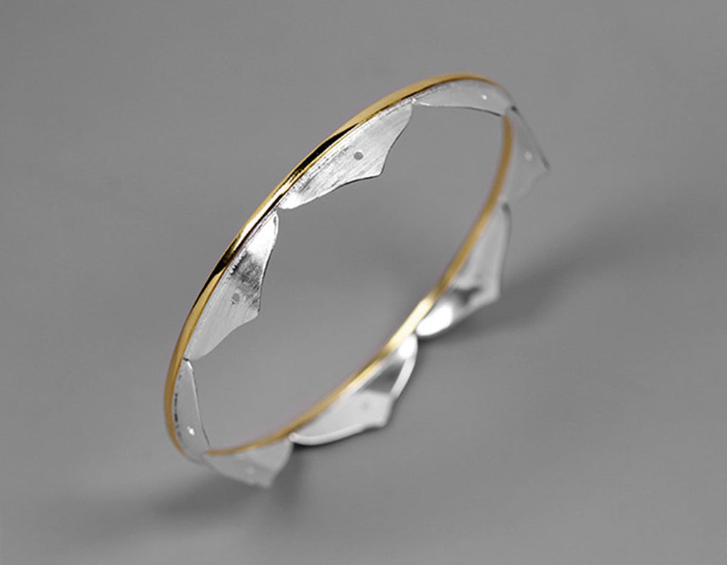 Lotus Serenade Bangle