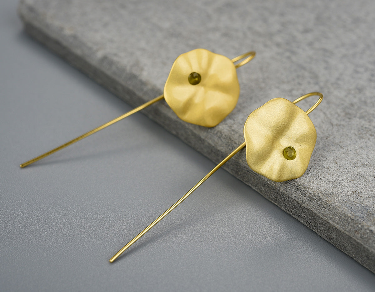 Morning Mist Lotus Earrings