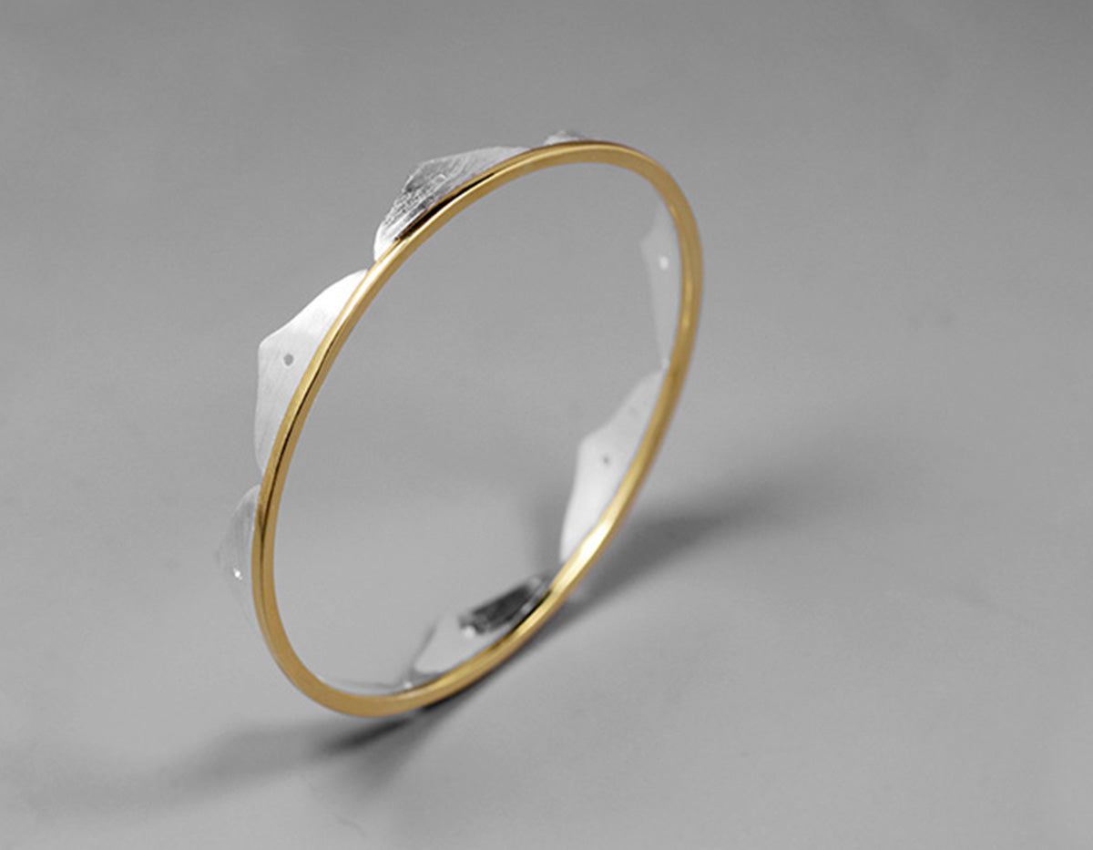 Lotus Serenade Bangle