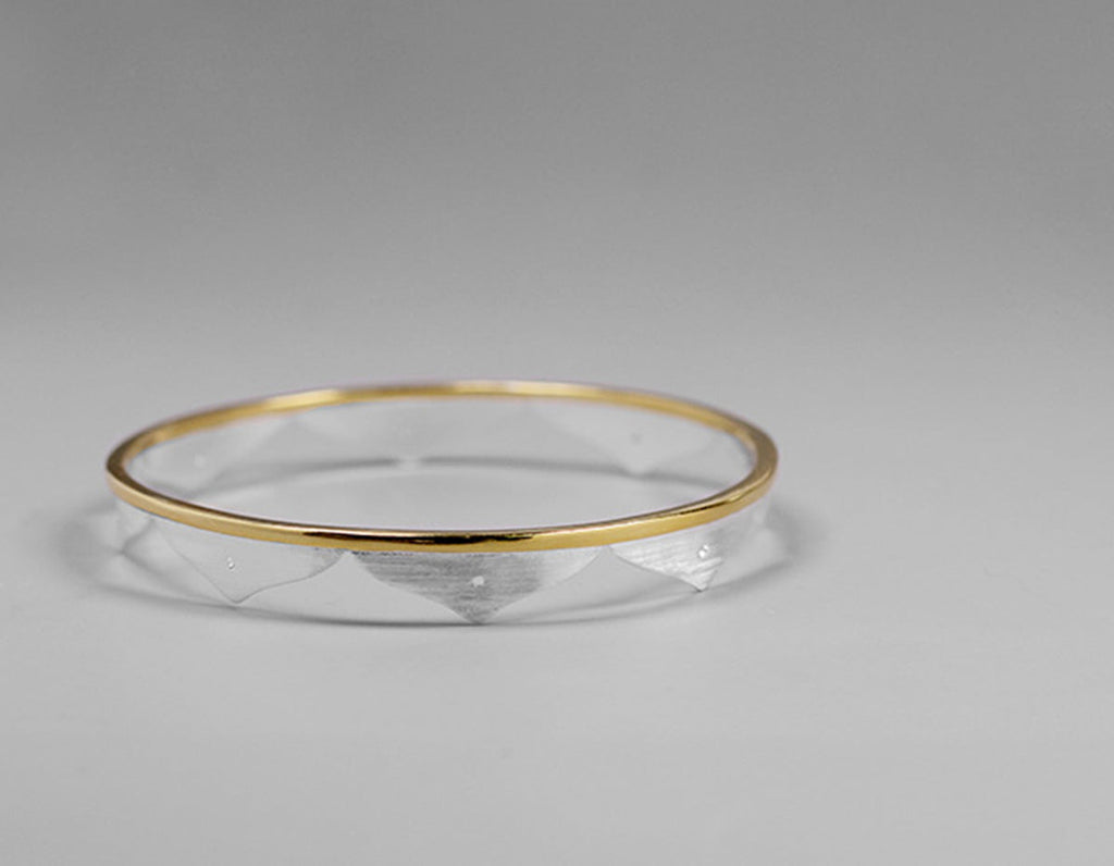 Lotus Serenade Bangle