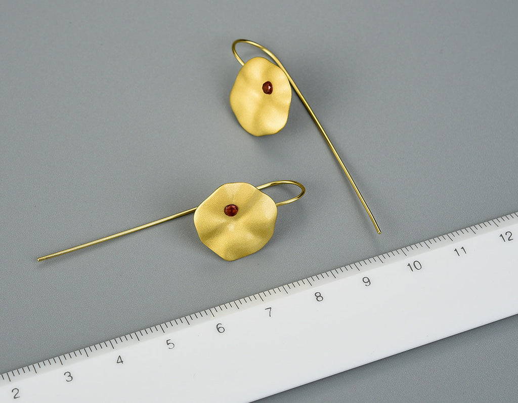 Morning Mist Lotus Earrings