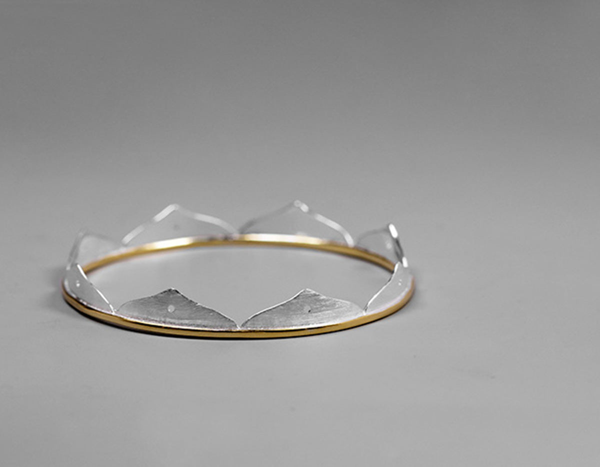 Lotus Serenade Bangle