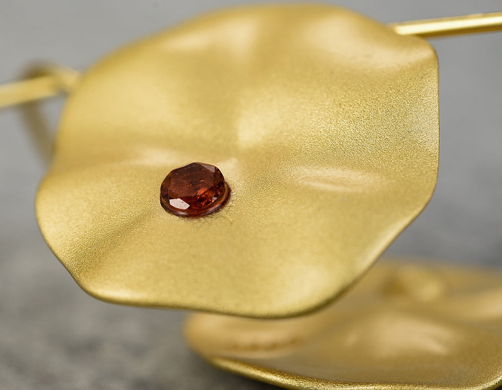 Morning Mist Lotus Earrings