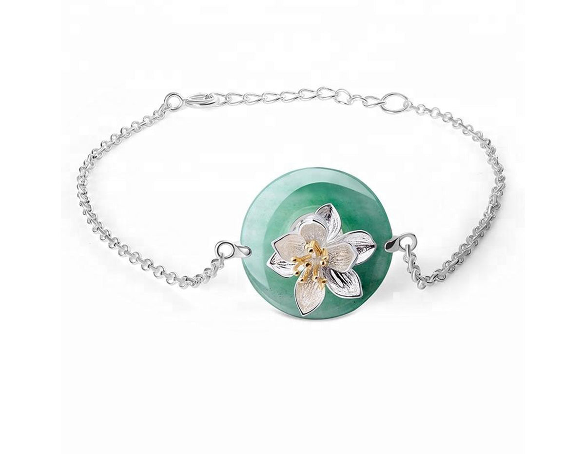 Serenity Lotus Bracelet