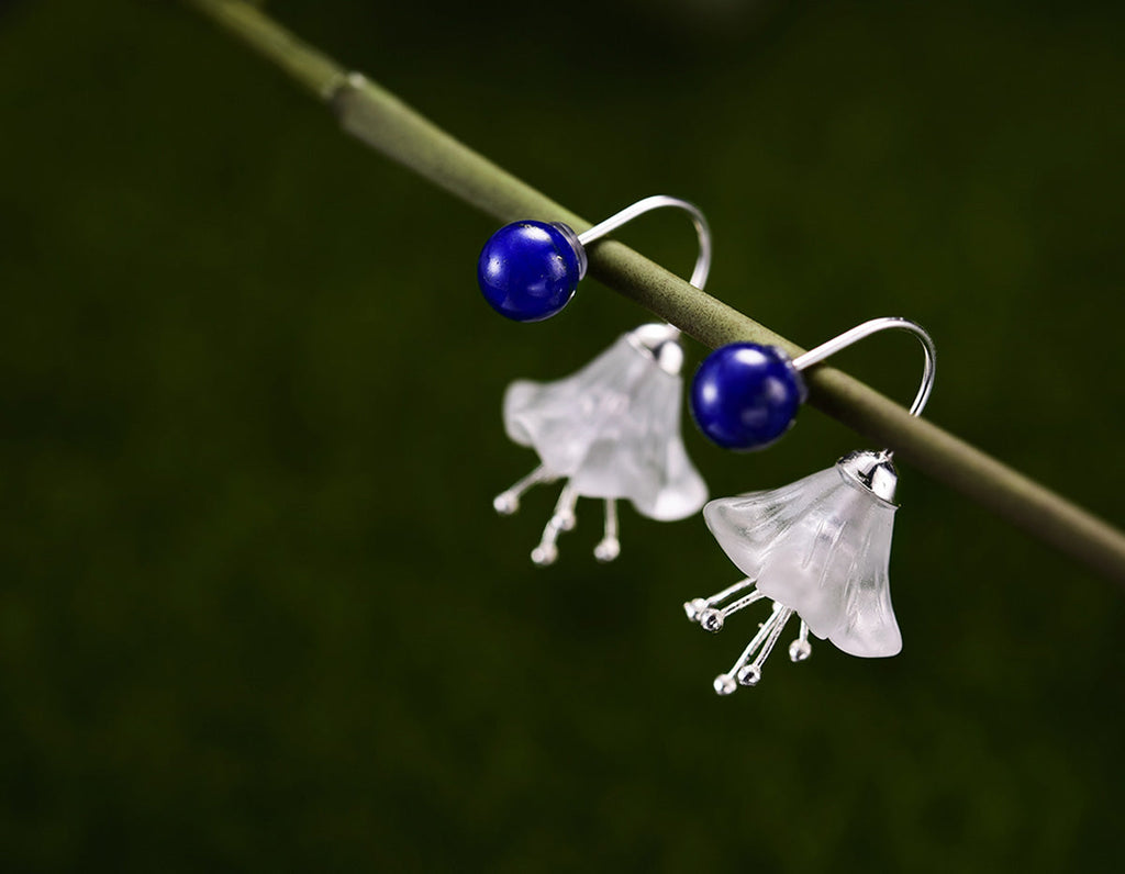 Lapis Serenity Bloom Earrings