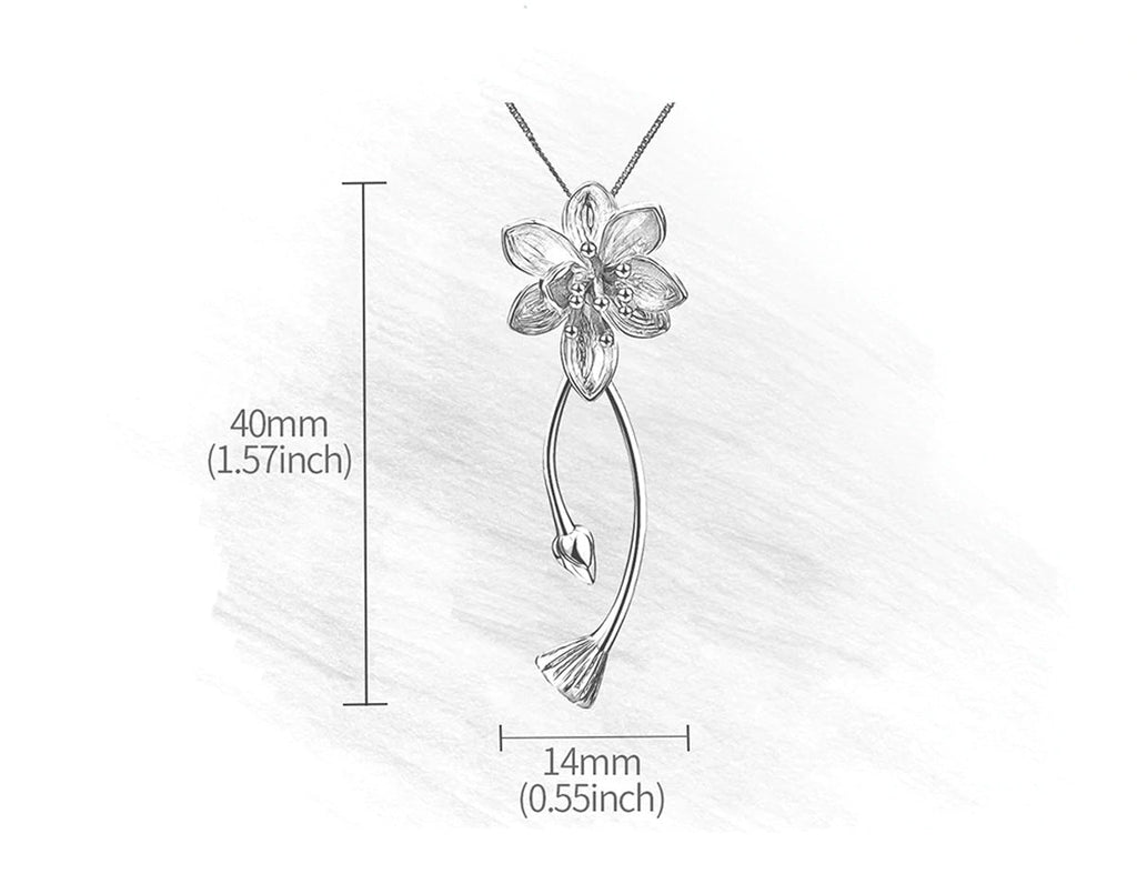 Serenade of Lotus Pendant