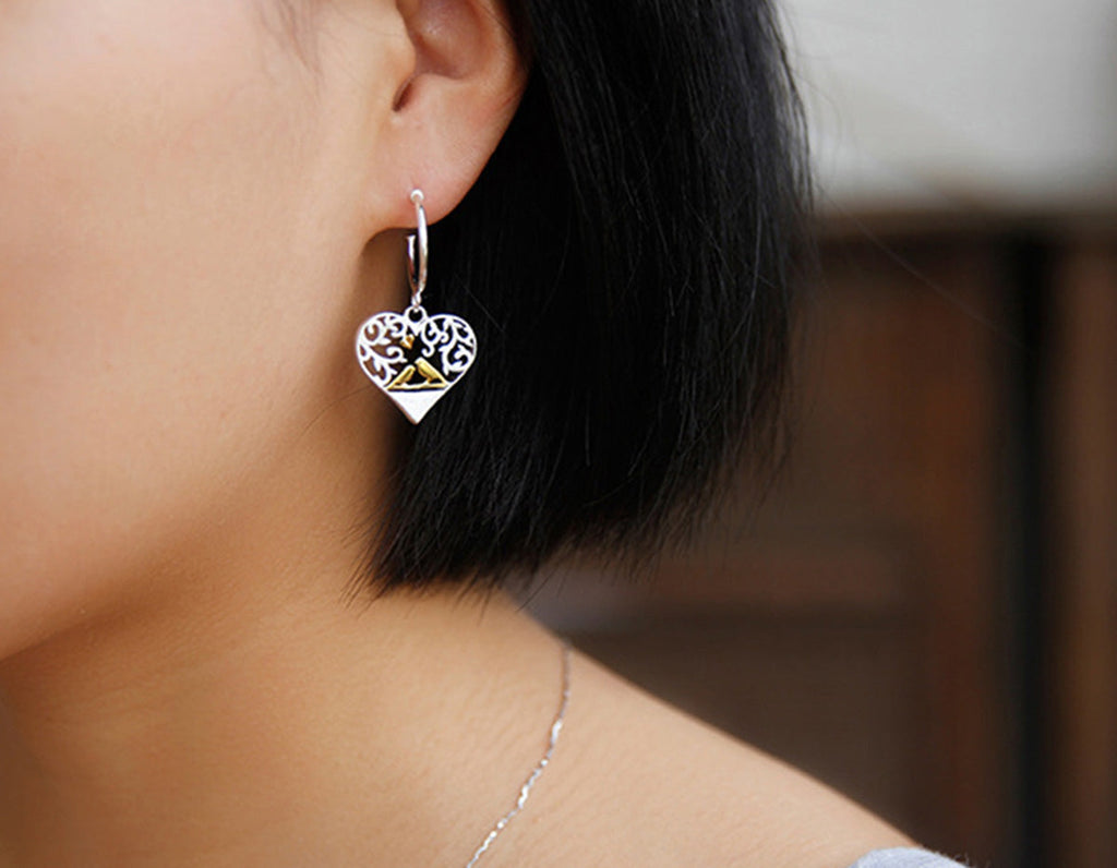 Harmonia Feathered Earrings
