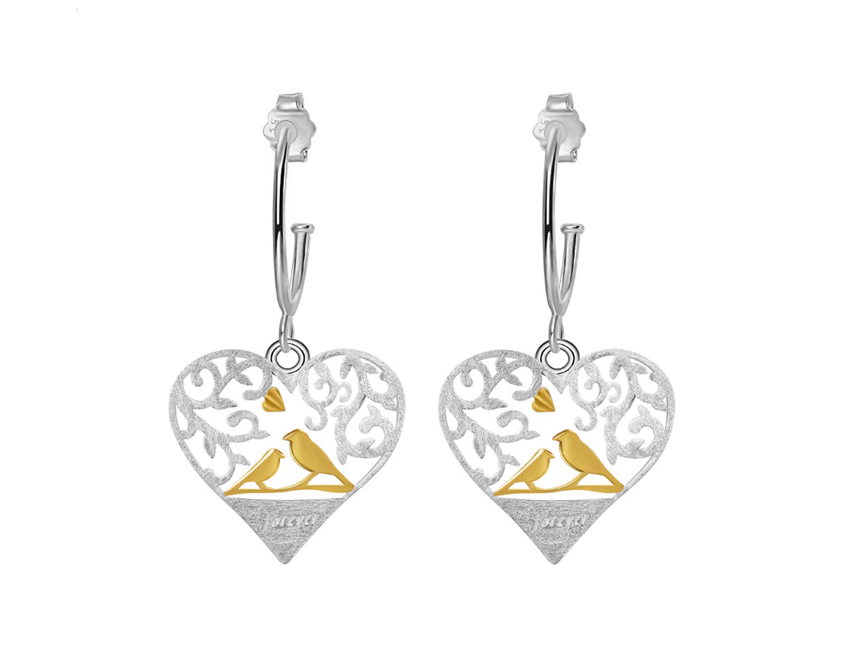 Harmonia Feathered Earrings