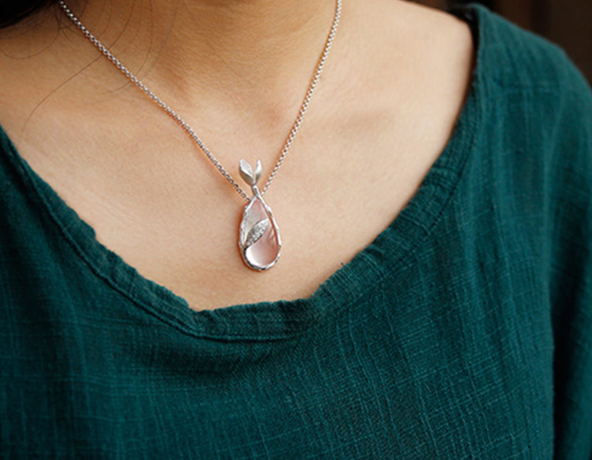 Celestial Magnolia Pendant