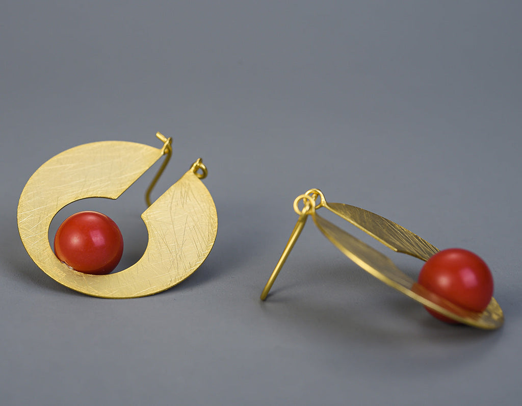 Lunar Embrace Earrings