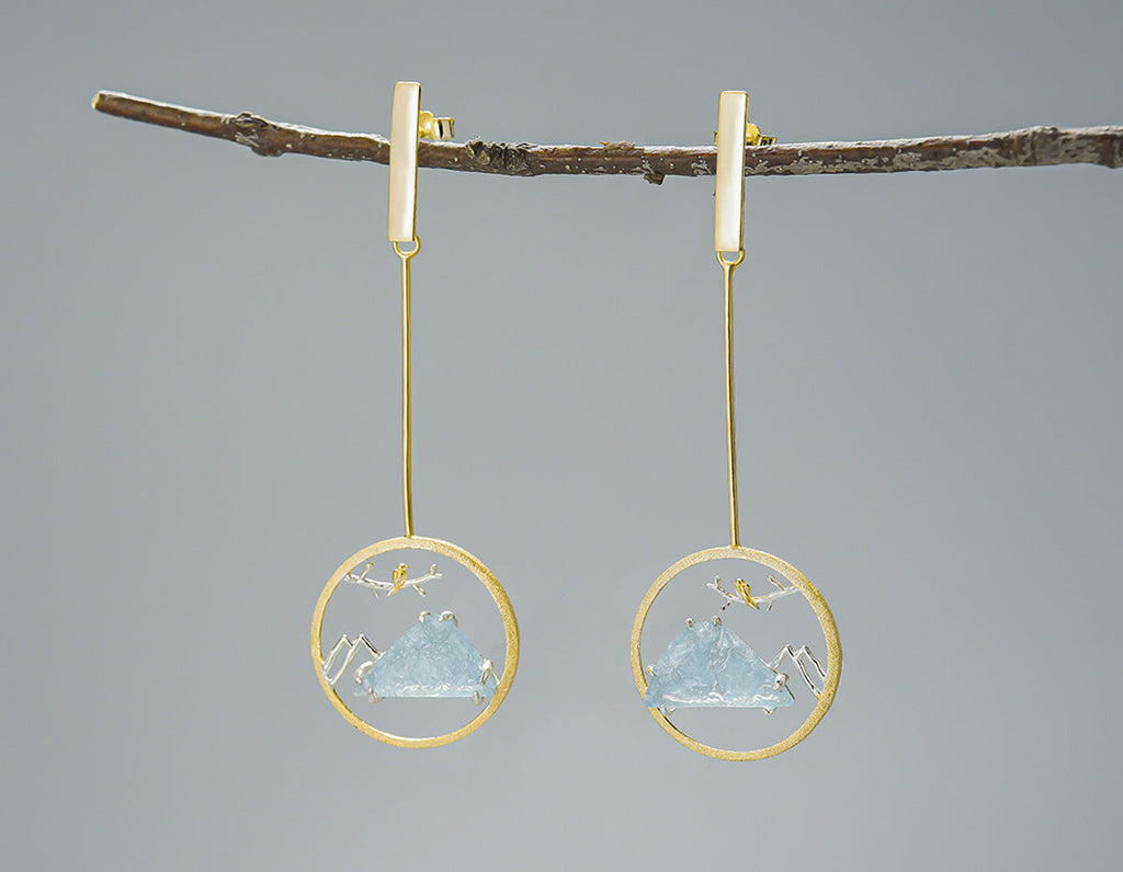 Azure Harmony Earrings