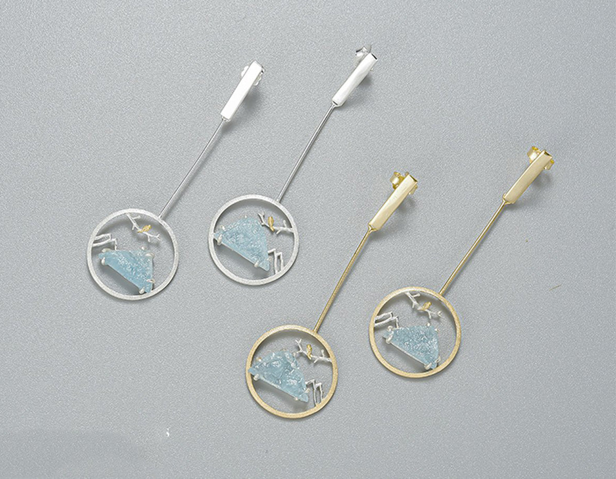 Azure Harmony Earrings