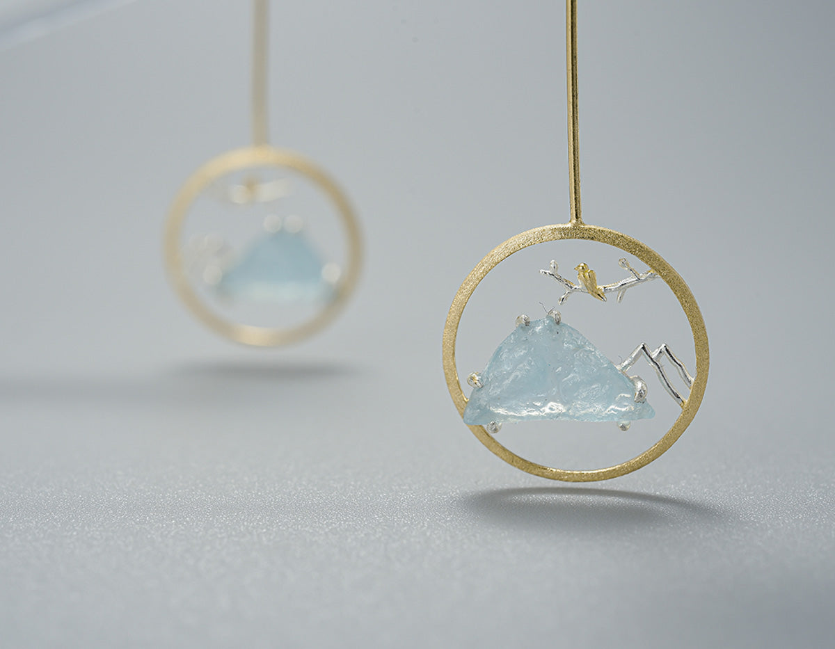 Azure Harmony Earrings