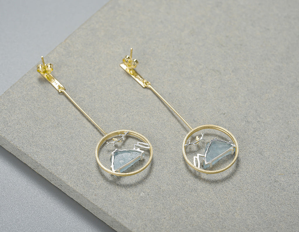 Azure Harmony Earrings