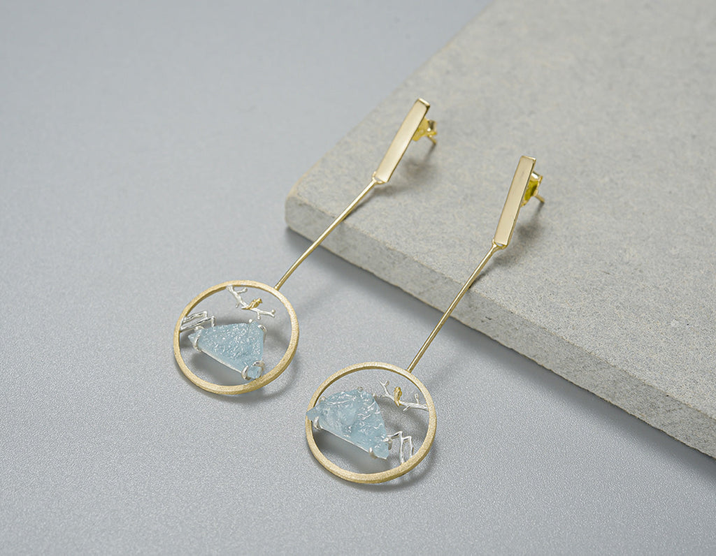 Azure Harmony Earrings