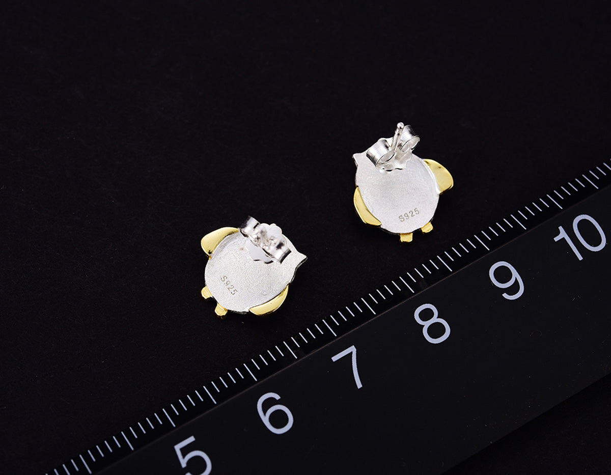 Owl's Embrace Earrings