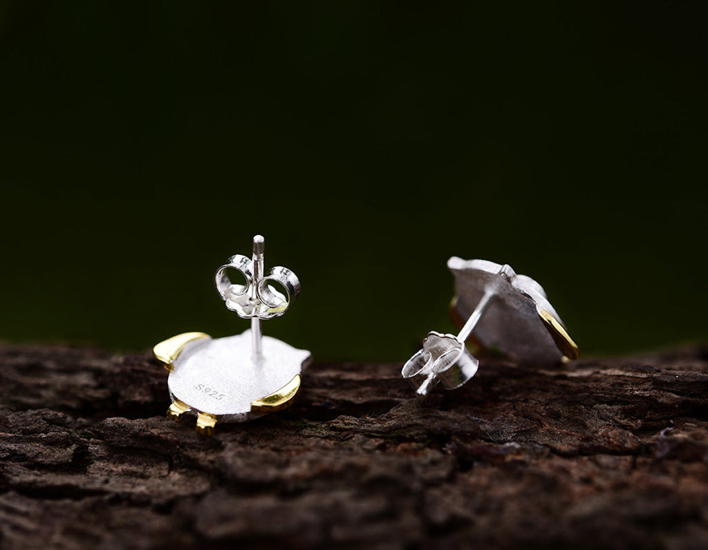 Owl's Embrace Earrings