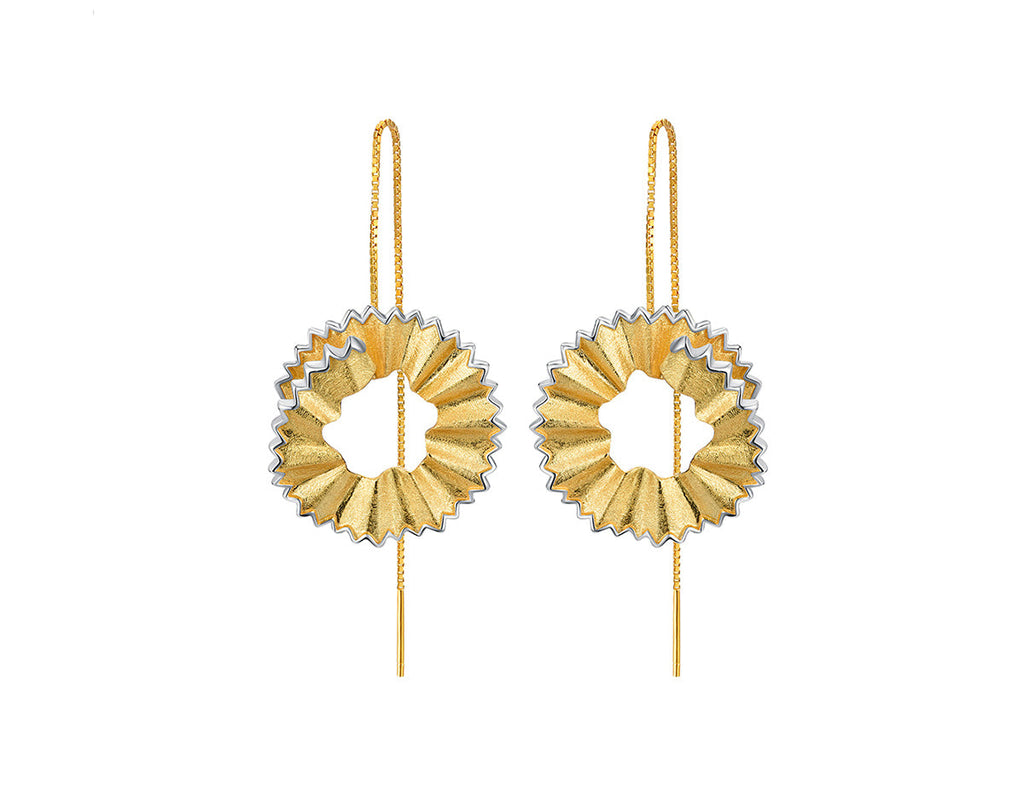 Whispers of Wood Earring