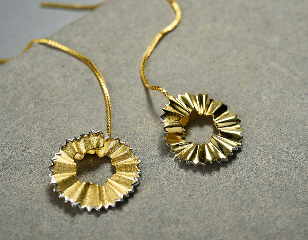 Whispers of Wood Earring