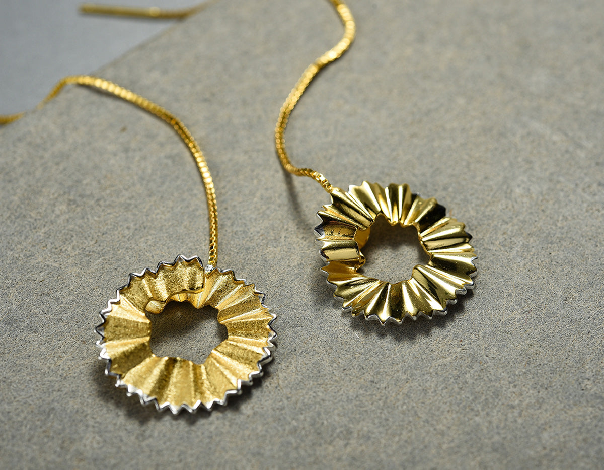 Whispers of Wood Earring