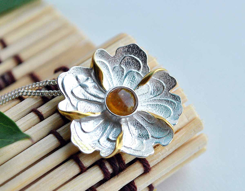 Petal Embrace Pendant