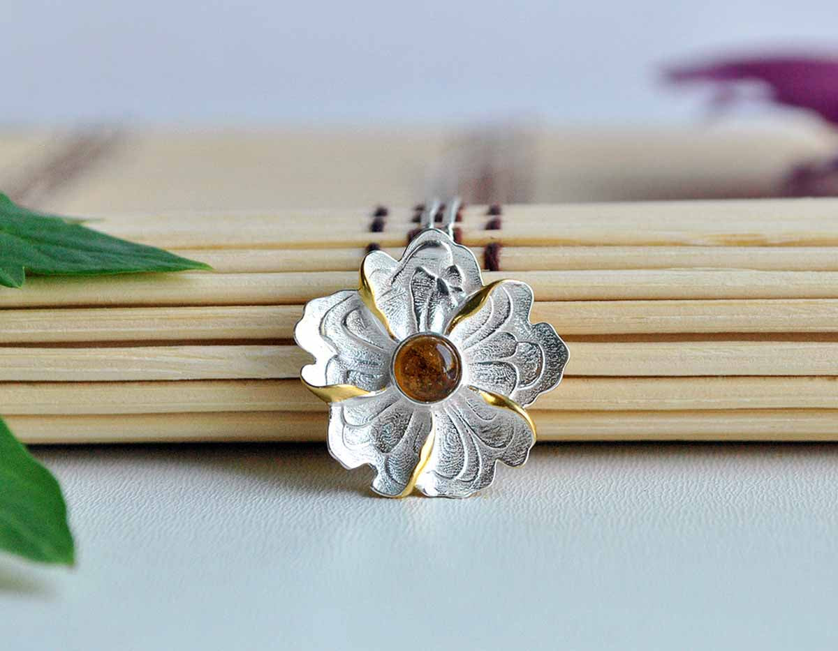 Petal Embrace Pendant