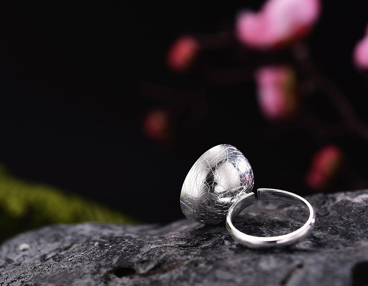 Elysian Plum Blossom Ring