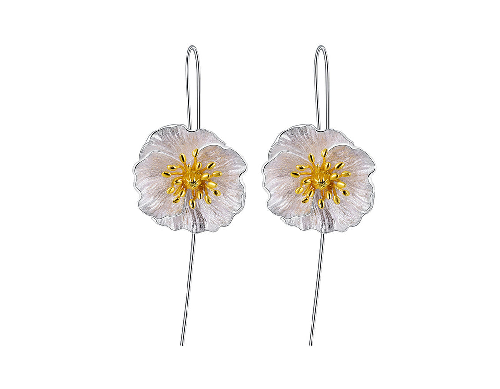 Elysian Poppy Embrace Earrings