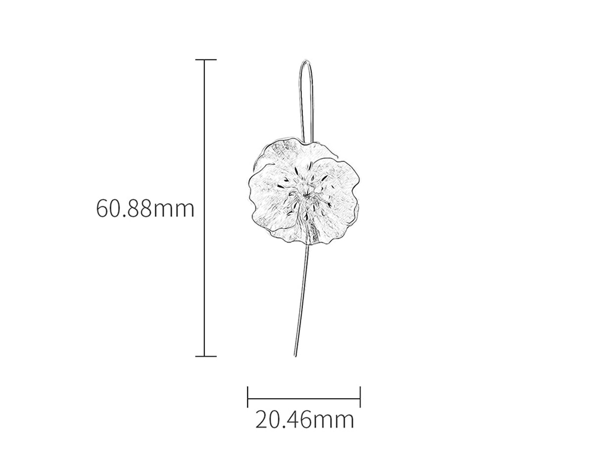 Elysian Poppy Embrace Earrings