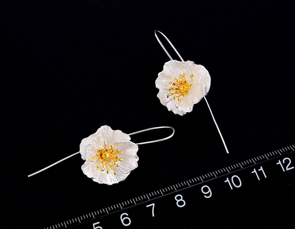 Elysian Poppy Embrace Earrings
