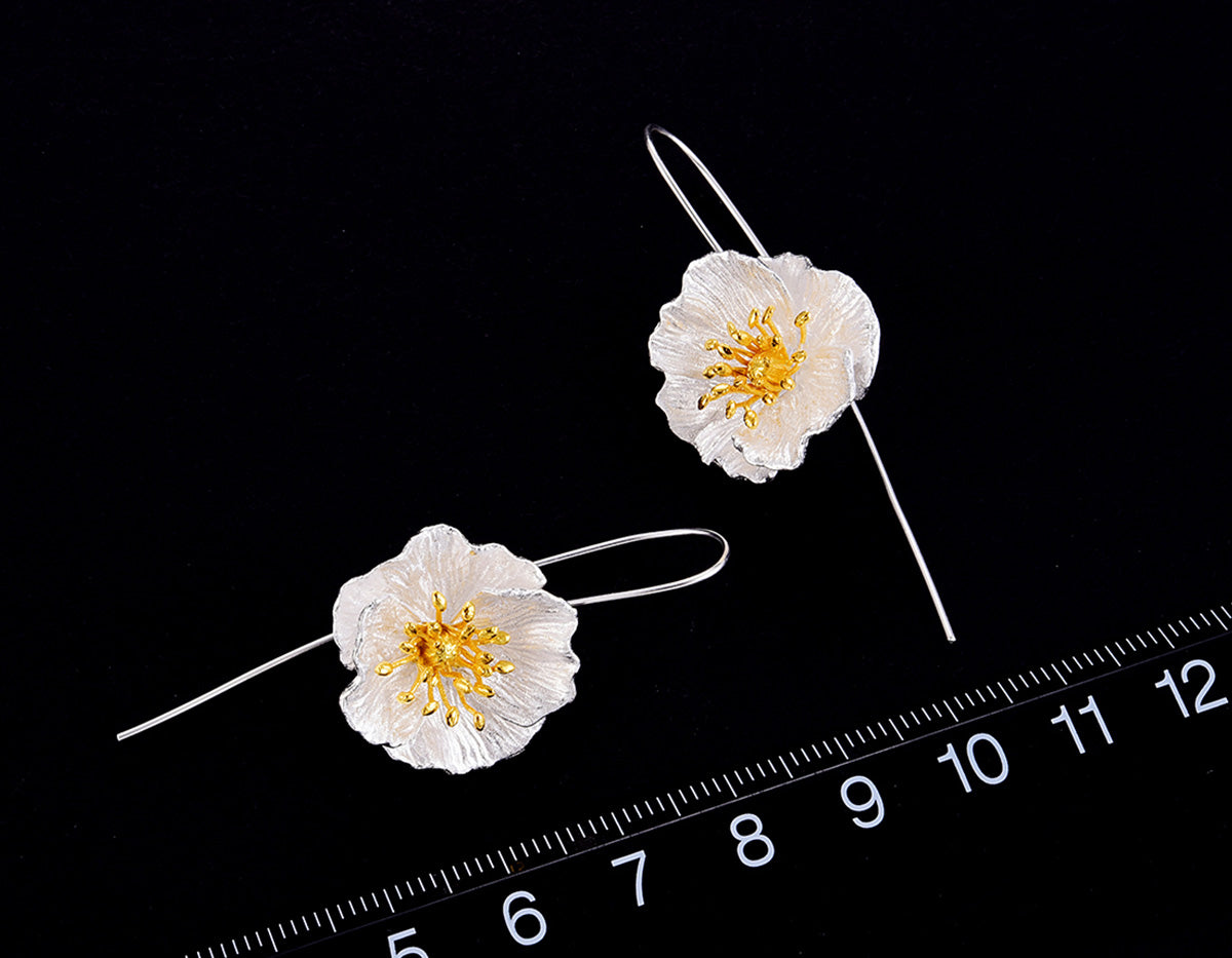 Elysian Poppy Embrace Earrings