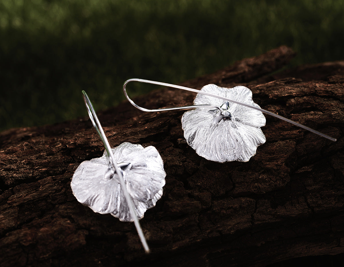 Elysian Poppy Embrace Earrings