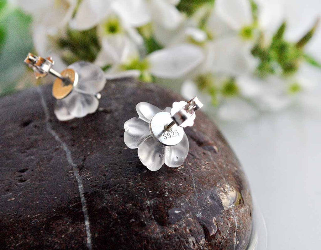 Petal Veil Studs